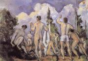 Paul Cezanne Bathers oil painting reproduction